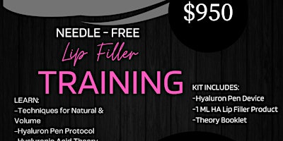 MIAMI • Needle - Free Lip Filler Training With The Hyaluron Pen Device  primärbild