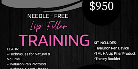 MIAMI • Needle - Free Lip Filler Training With The Hyaluron Pen Device