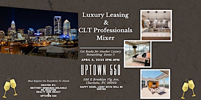 Luxury Leasing & CLT Professionals mixer primary image