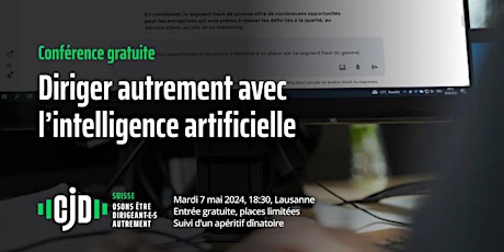 Imagen principal de Diriger avec l'Intelligence Artificielle