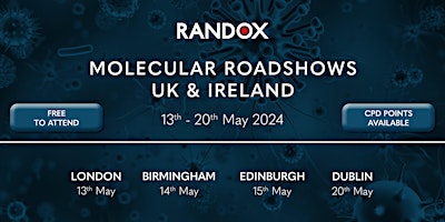 Molecular Roadshow 2024 - Edinburgh primary image