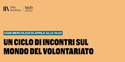 Primaire afbeelding van Un ciclo di incontri da non perdere sul mondo del volontariato