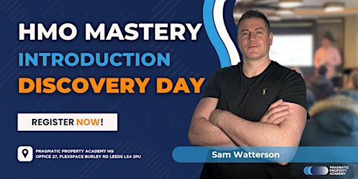 Immagine principale di HMO Mastery Introduction - Discovery Day with Sam Watterson - June 2024 