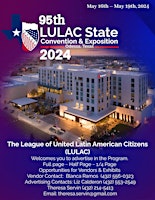 Imagem principal do evento LULAC 95TH STATE CONVENTION & EXPOSITION