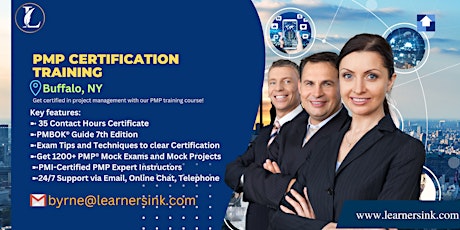 PMP Exam Prep Instructor-led Certification Training Course in Buffalo, NY