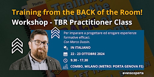 Immagine principale di Training from the BACK of the Room! Workshop - ottobre 2024 