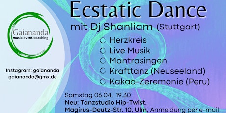 Ecstatic Dance mit DJ Shanliam in Ulm