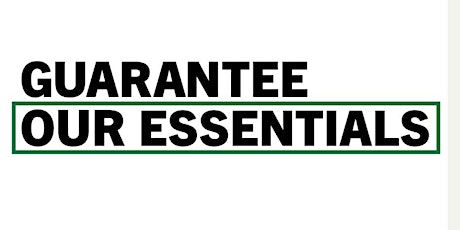 Guarantee our  Essentials - Building support in Scotland