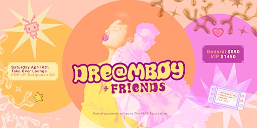 DREAMBOY + FRIENDS - Marjon's Bday Gig - April 6th primary image