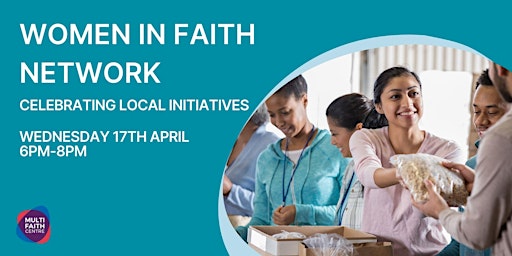 Imagem principal do evento Women In Faith Network: Celebrating Local Initiatives