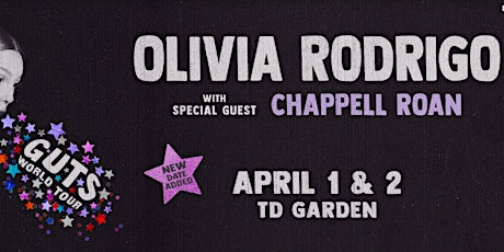 Olivia Rodrigo  TDGarden VIP Transportation  only / 2 ways door to door / Providence - Boston