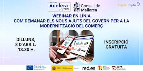 Webinar en línia --Modernitza el teu comerç