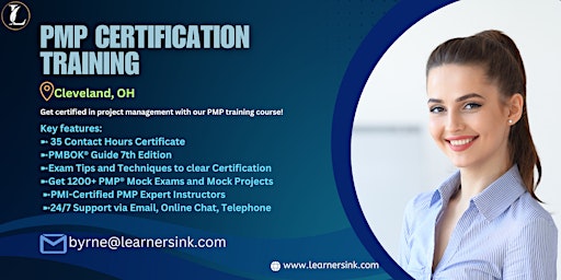 PMP Exam Prep Instructor-led Certification Training Course in Cleveland, OH  primärbild
