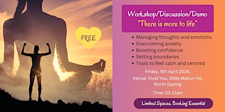 Workshop - There is more to life