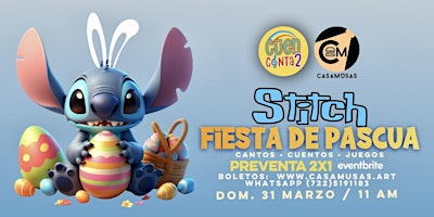 Imagen principal de STITCH • Fiesta de Pascua | CUENCANTA2