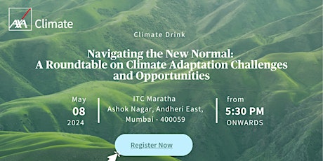 Climate Drink:A Roundtable on Climate Adaptation Challenges & Opportunities