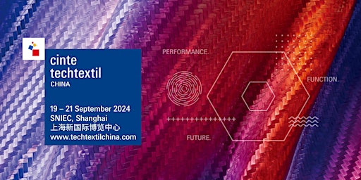Imagem principal do evento Cinte Techtextil China 2024