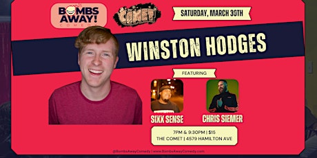 Winston Hodges | Bombs Away! Comedy @ The Comet