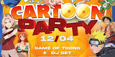 Imagem principal do evento CARTOON PARTY 12.04