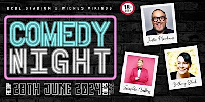 Imagen principal de Giggle Shack Comedy Night in Association with Widnes Vikings