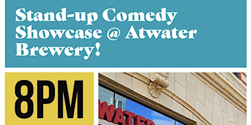 Stand-up Comedy Showcase at Atwater Brewery primary image