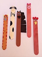 Lollipop stick bookmarks - free drop-in session primary image