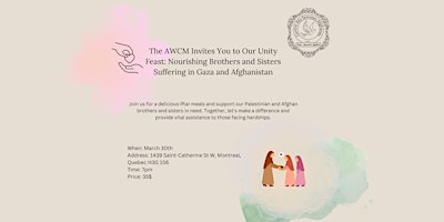 Fundraising event for Gaza and Afghanistan primary image