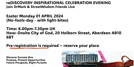 Imagen principal de reDISCOVERY INSPIRATIONAL CELEBRATION EVENING