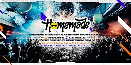 Imagen principal de Homemade Saturdays - 13th April 2024