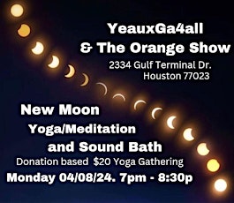 New Moon Yoga/Meditation & Sound Bath Gathering