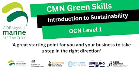 Level 1 Introduction to Sustainability