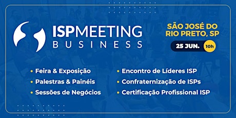 ISP Meeting | São José do Rio Preto, SP