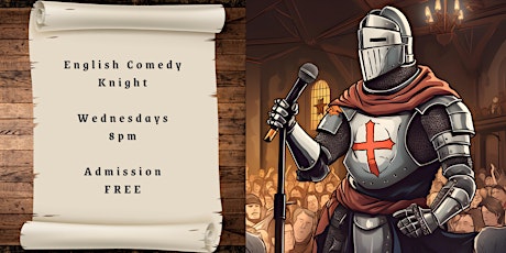 English Comedy Knight: medieval stand-up in Neukölln