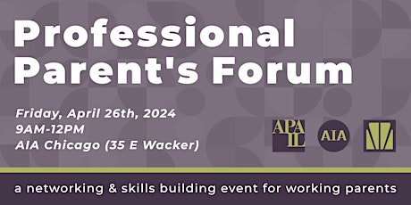 Professional Parent's Forum