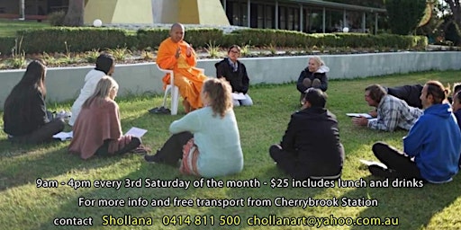 Imagem principal do evento A Full Day Meditation Retreat with Thai lunch+Unlimited Coffee Tea Snacks