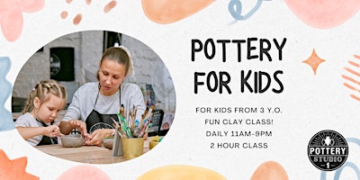 Imagem principal do evento Pottery Class For Kids