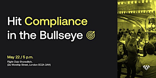 Imagem principal do evento Compliance Bullseye: A Blockchain Intelligence Networking Night