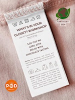 Imagem principal do evento What’s In Your Closet? Workshop & Mindful Chocolate Tasting.