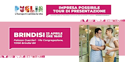Presentazione Bando "Impresa Possibile" a  Brindisi primary image