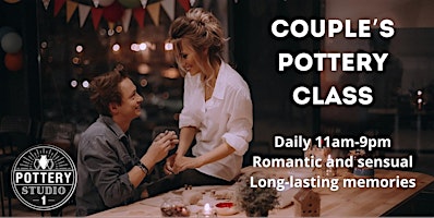 Imagem principal do evento Love and Clay: Couple's Pottery Class