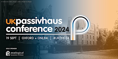 UK Passivhaus Conference 2024 primary image