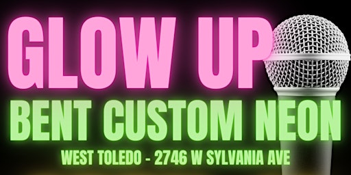 Primaire afbeelding van Glow Up: Ohio  & Michigan's Best Comedians in a Neon Gallery