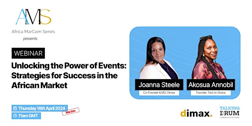 Unlocking the Power of Events: Strategies for Success in the African Market primary image