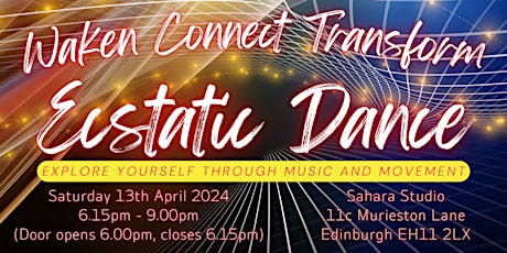 Ecstatic Dance @ Sahara Studio, Saturday 13th April 2024