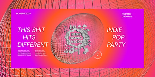 Imagem principal de King Kong Kicks • Indie Pop Party • Chemnitz