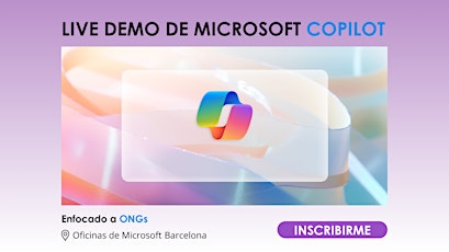 Live Demo de Copilot con Microsoft 365 Enfocado a ONGs