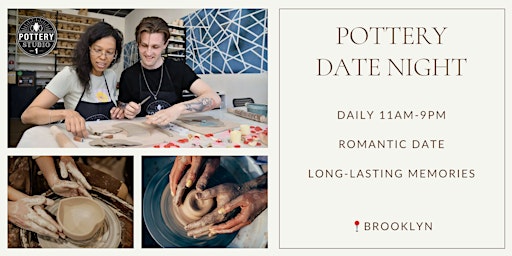 Primaire afbeelding van Love and Clay: Couple's Pottery Class - Brooklyn