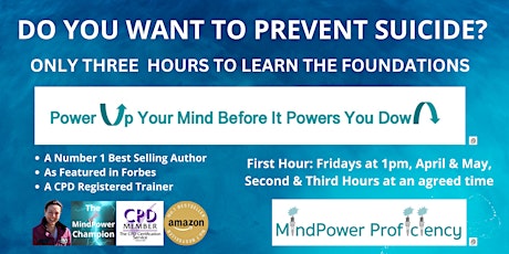 Three Power Hours To Learn The Foundations To Prevent Suicide