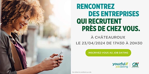 Imagem principal do evento Les entreprises de Châteauroux et alentours recrutent !