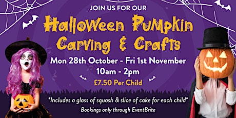 Halloween Pumpkin Carving & Crafts! primary image